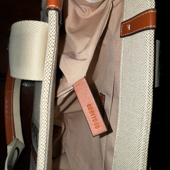 Cream and Tan Women's Bag - Picture 8 of 9